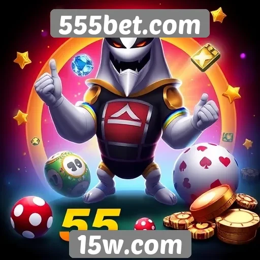 Variedade de jogos disponíveis na 555bet.com
